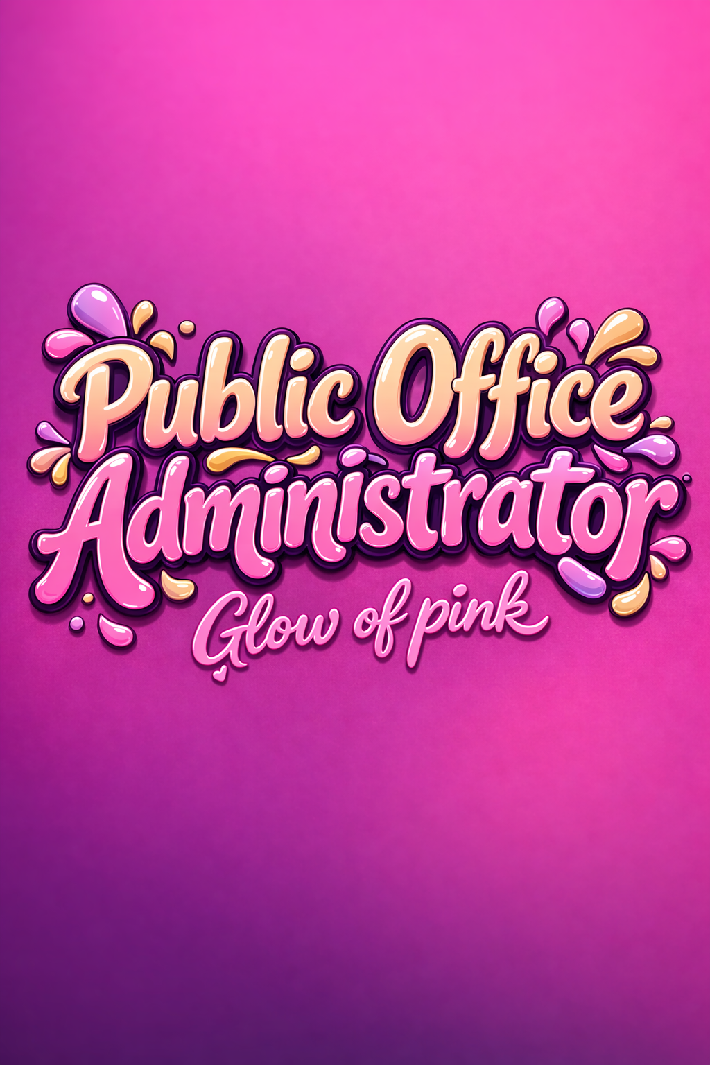 Public Office Administration Stickers