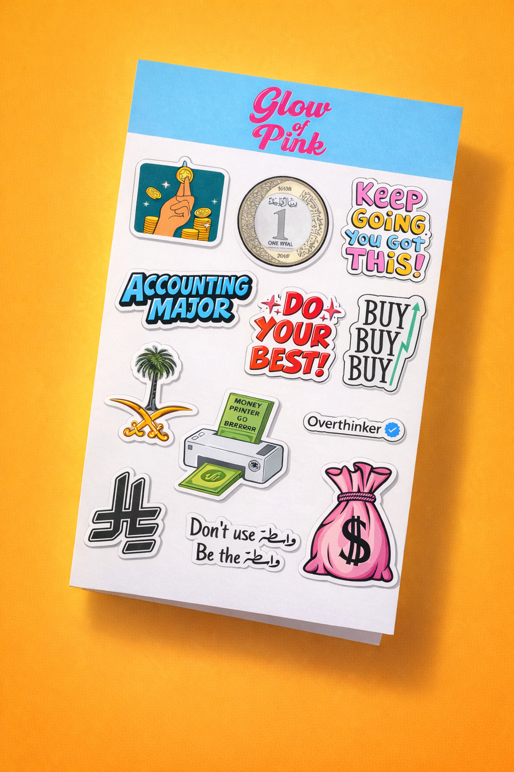 Accounting Major Sticker Pack